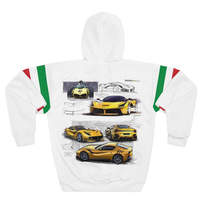 Ferrari Car Dessigns Hoodie