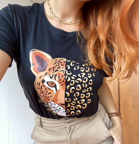 Puma Intervened Women's T-Shirt Gold Trending